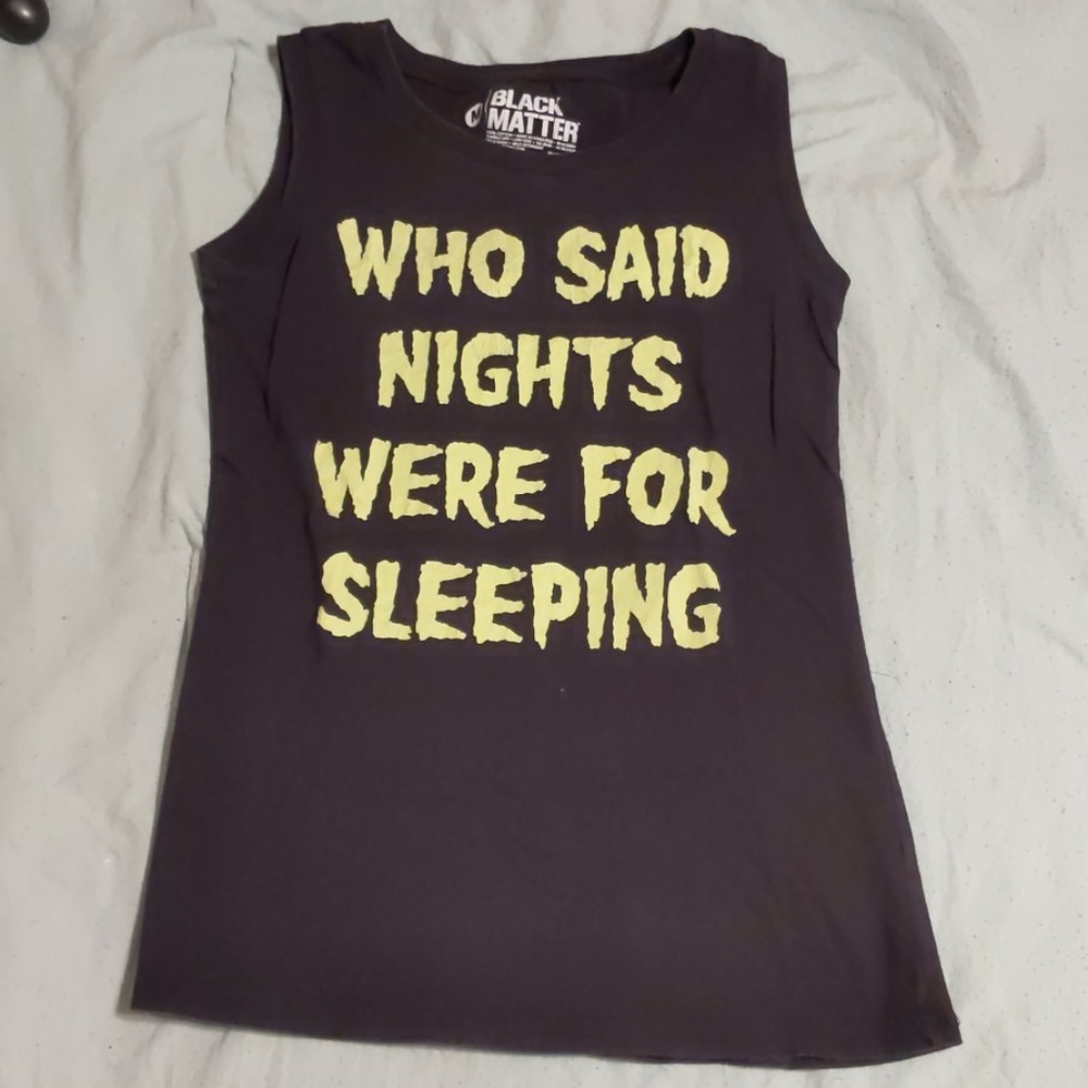 Black Matter tank top